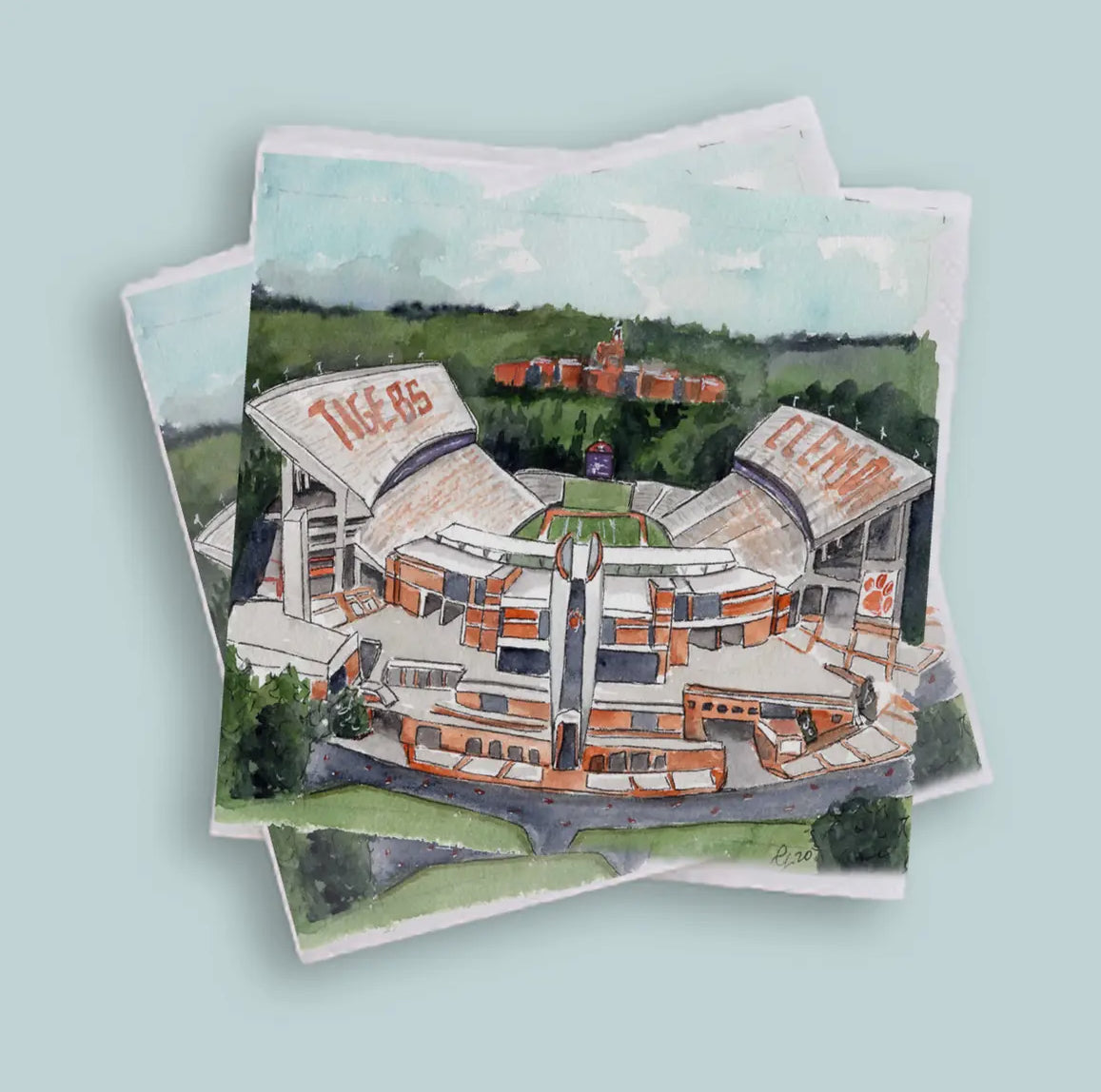 Clemson Napkins