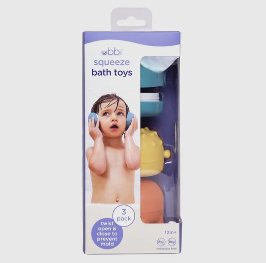 Ubbi Squeeze Bath Toys